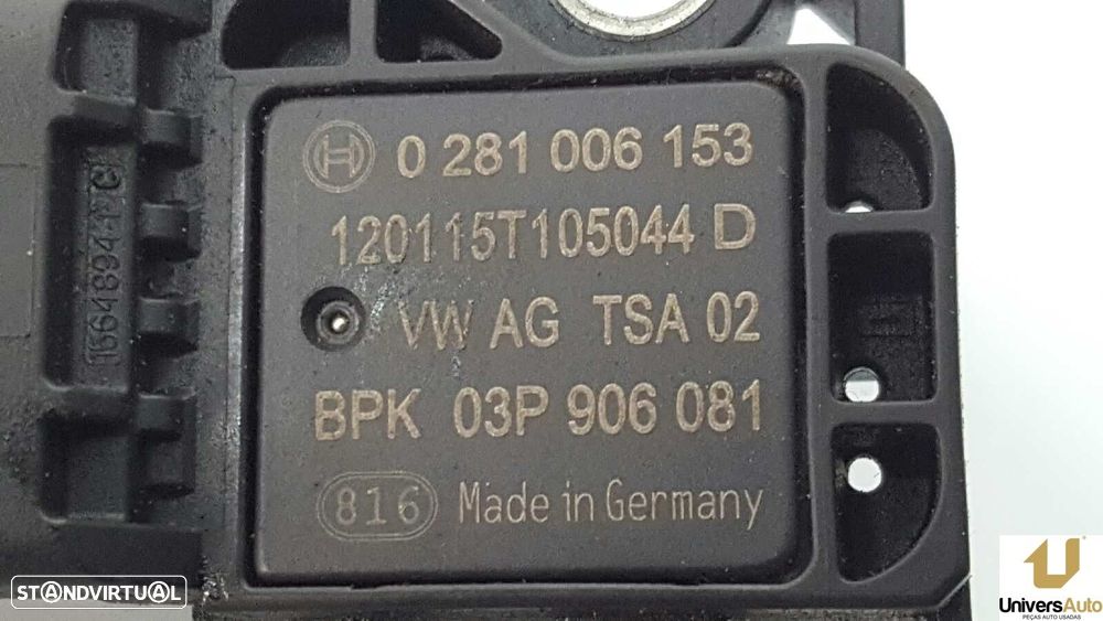 SENSOR DE PRESSÃO VOLKSWAGEN POLO (6R1) ADVANCE - 3