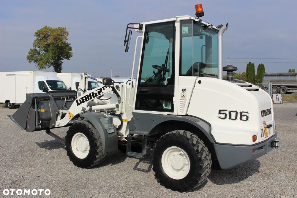 Liebherr L506 STEREO / ŁYŻKA / WIDŁY / SZYBKOZŁĄCZE / SPROWADZONA Z FRANCJI/ - 6