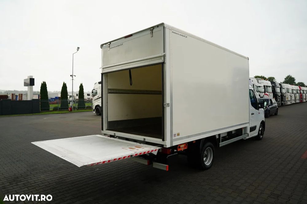 Renault MASTER / CONTAINER 4,2 m / 750 KG DHOLLANDIA LIFT / TWIN / MANUAL / IMPORTAT / EURO 6 - 20