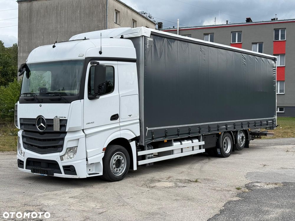 Mercedes-Benz ACTROS MP4 | 2542 | PLANDEKA 9,62x2,95 | FIRANA | LowDeck | Winda - 1