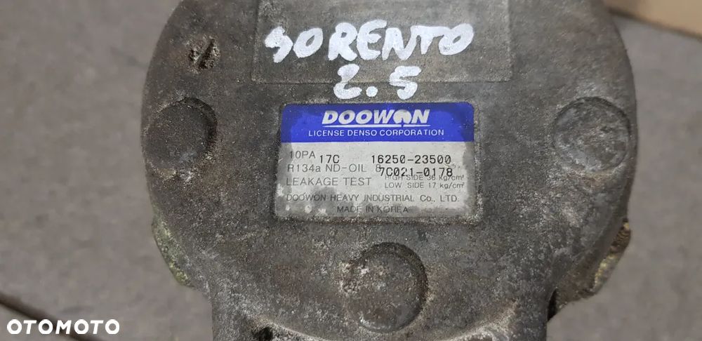 Kia Sorento 2.5 Sprężarka Klimatyzacji - 5