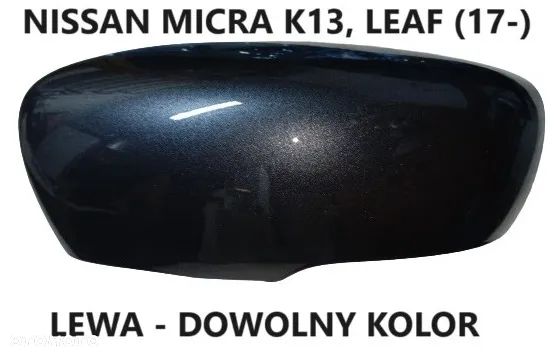 NISSAN QASHQAI J10 J11 J12 X-TRAIL MICRA K13 K14 JUK F15 F16 NOTE ROGUE NV300 MICRA K14 LEAF LEWA PRAWA OBUDOWA LUSTERKA DOWOLNY KOLOR - 3