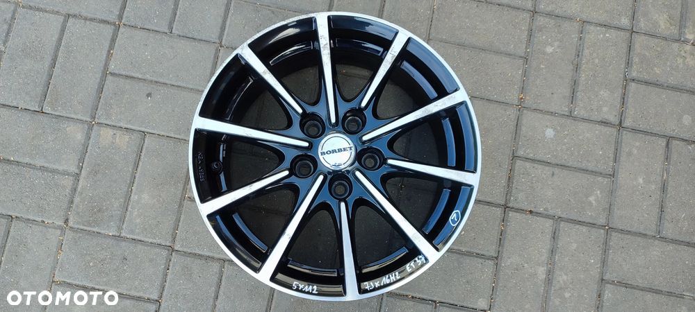 FELGI ALUMINIOWE 5x112 7Jx16 CALI ET37 BORBET fi 57,1 -72 VW AUDI SEAT SKODA MERCEDES I INNE 4 SZTUKI KOMPLET - 2