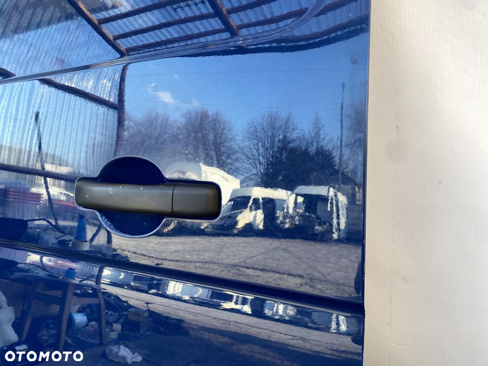 MASTER 3 4 MOVANO B NV400 10- DRZWI SUWANE PRZESUWNE PRAWE NIEBIESKIE ŁADNE - 4