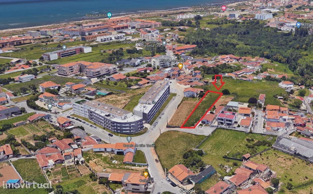 Lote de Terreno  Venda em São Félix da Marinha,Vila Nova de Gaia - Grande imagem: 2/2