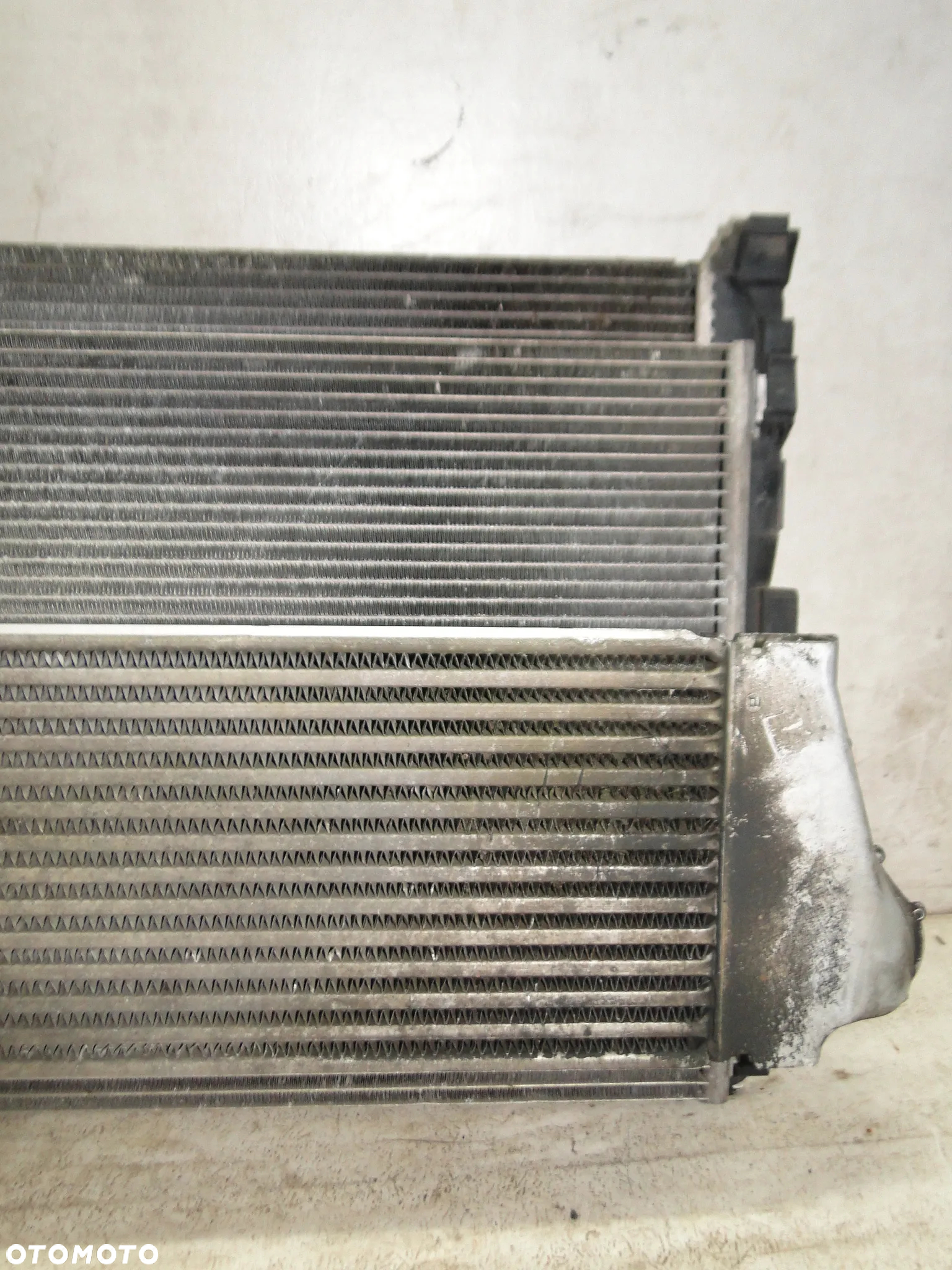 RENAULT SCENIC II 2 CHŁODNICA WODY KLIMATYZACJI INTERCOOLER WENTYLATOR KOMPLET 1.5DCI EUROPA - 4
