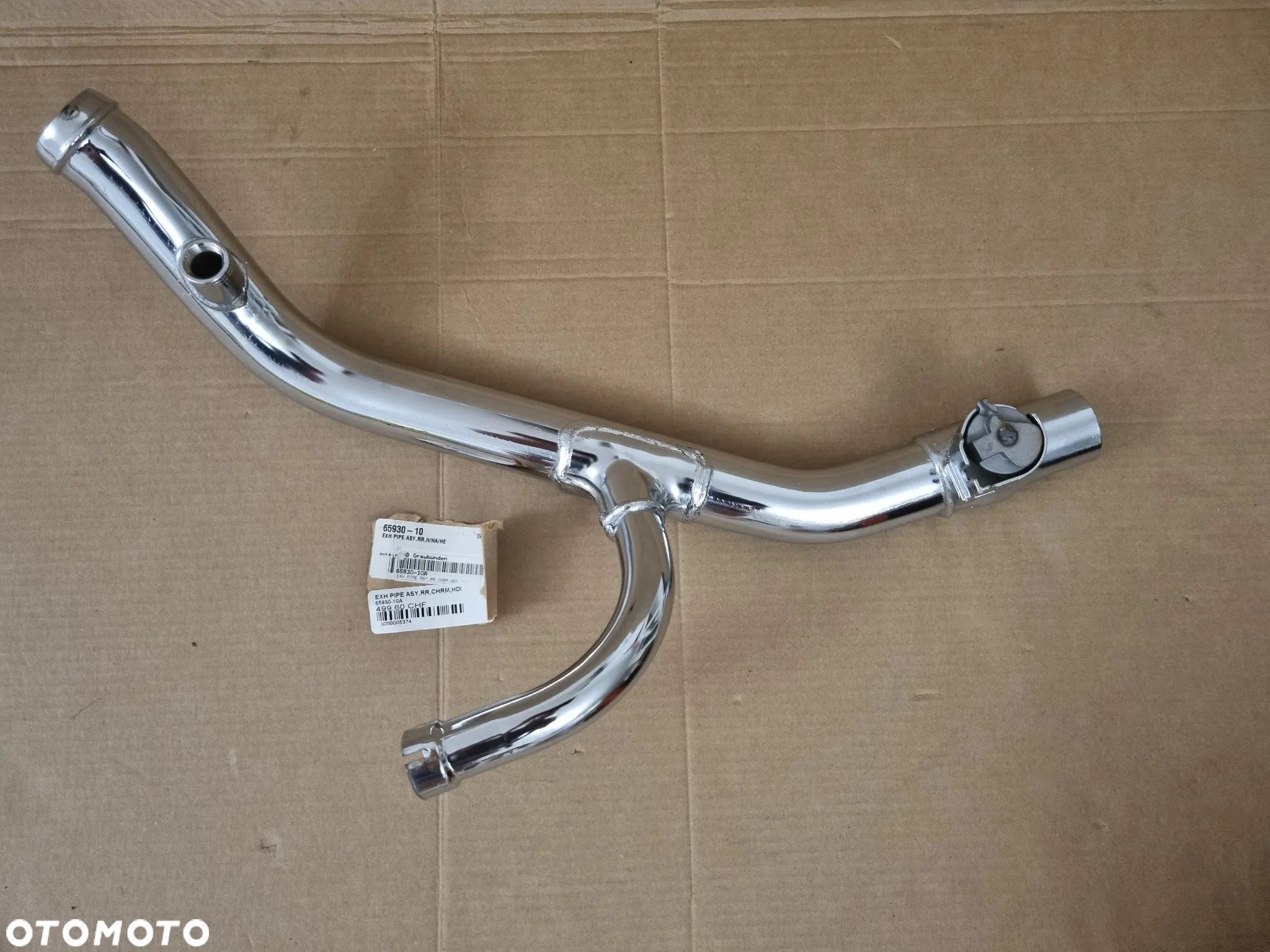 Harley Davidson Dyna Tłumik Kolektor 65930-10 - 1
