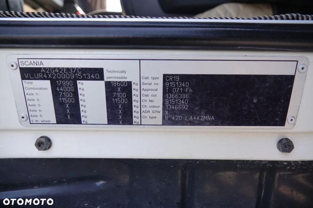 Scania R 420 /  HYDRAULIKA / RETARDER / EURO 5 - 36