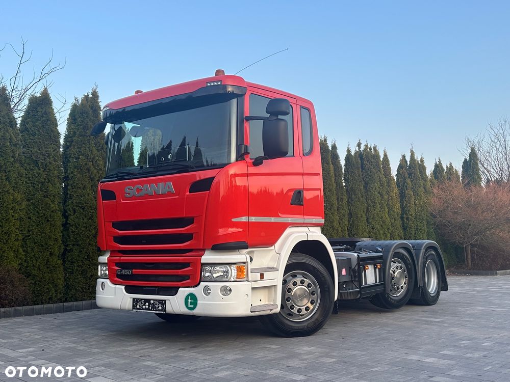 Scania / G450 / 6X2 / PUSHER / Oś-Skrętna-Podnoszona / - 2