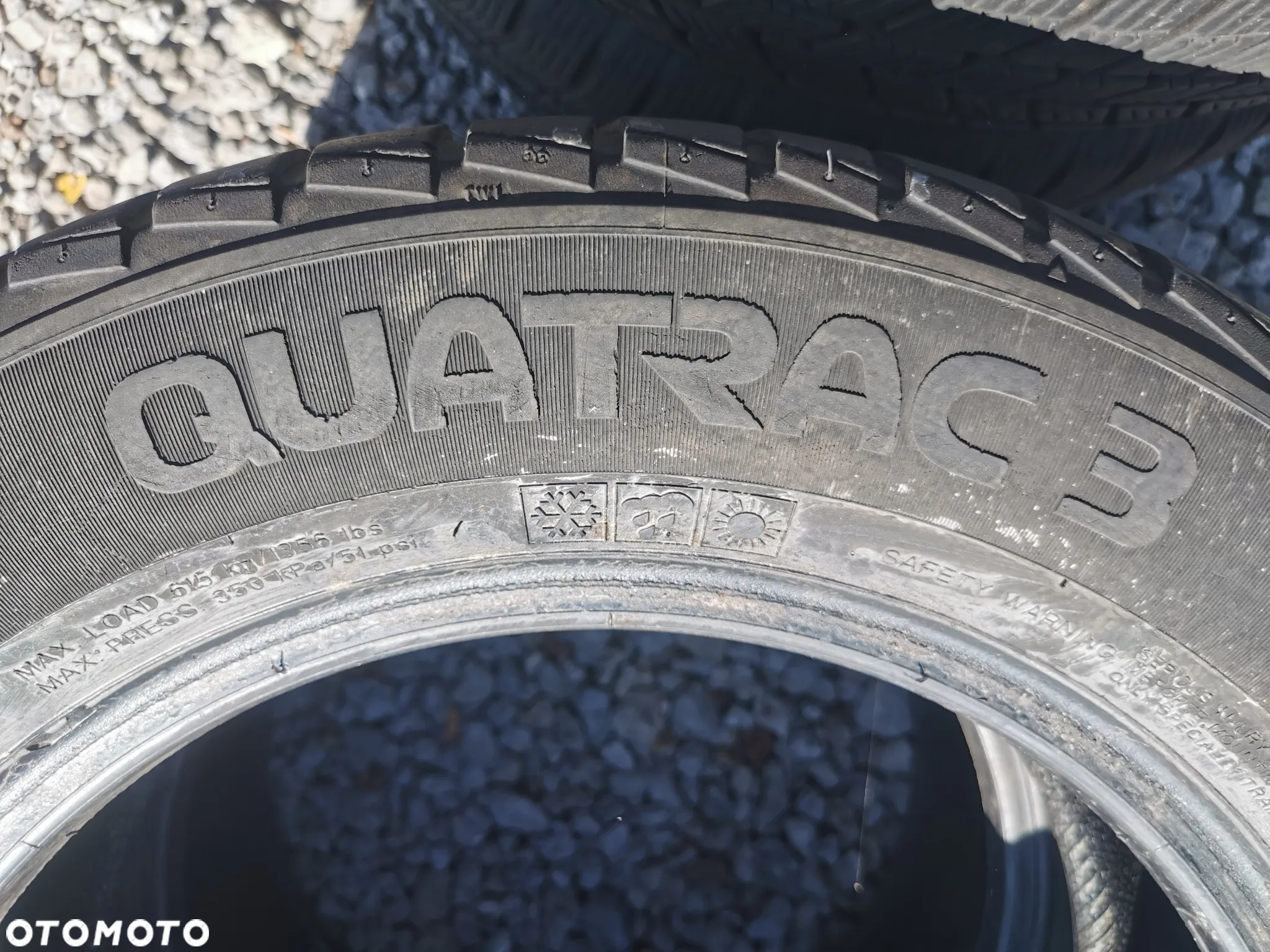 VREDESTEIN 195/65R15 91T QUATRAC 3 (2szt.) (2x5,0) (DOT: 1x4914 1x5014) Z068 - 5