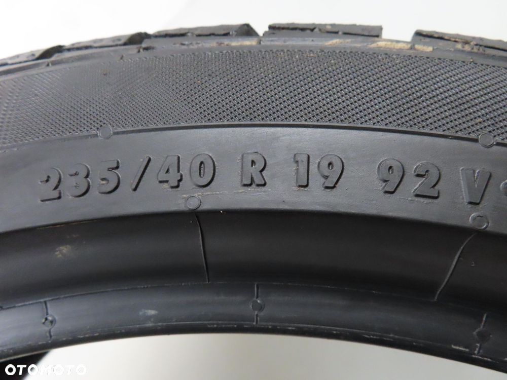 2x 235/40R19 OPONY ZIMOWE UŻYWANE Continental ContiWinterContact TS 830 P - 3