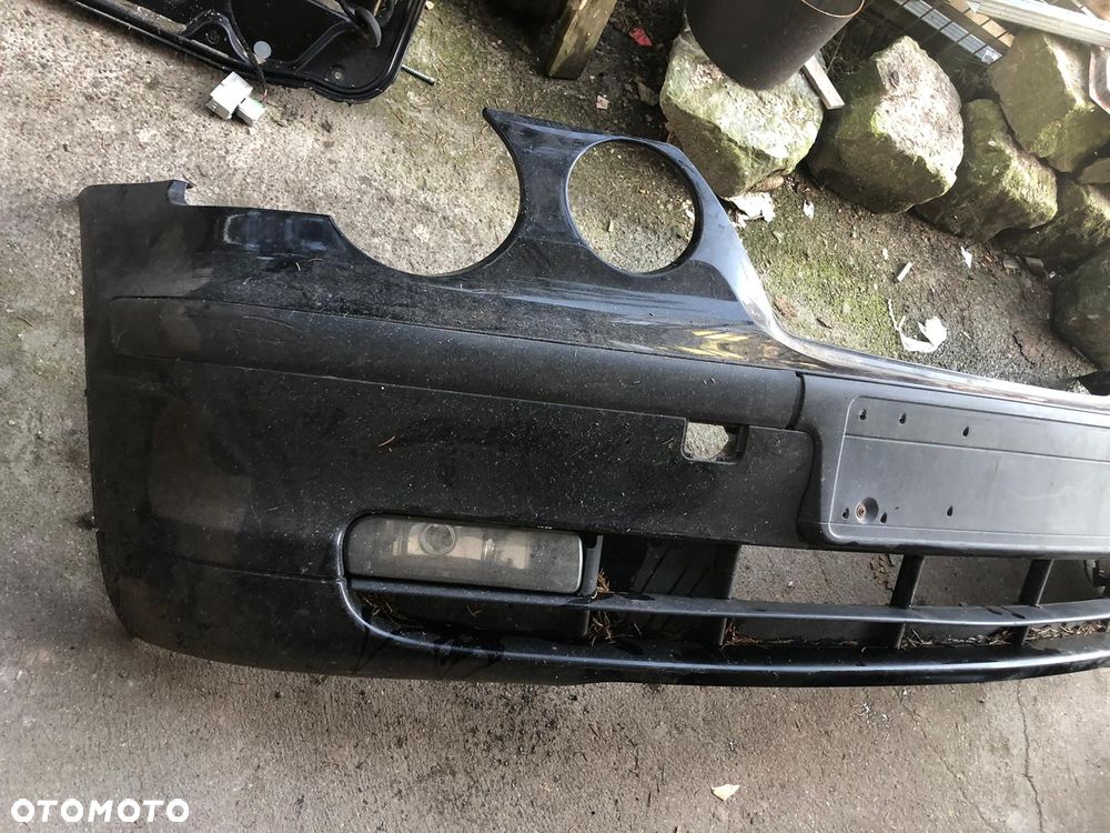 BMW E46 Compact ZDERZAK PRZEDNI  czarny - 1
