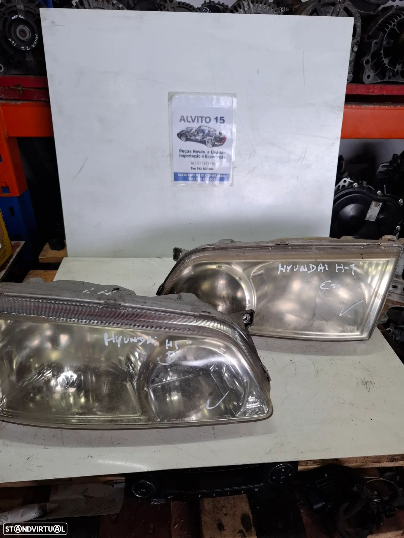 Farol Hyundai H1  - só direito  2001 - 1