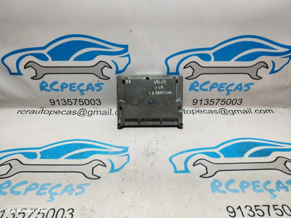 CENTRALINA ECU MOTOR VOLVO V40 1.8i 116CV 30729274A F0DB 7 HBMR 7PXB 4184 SM - 5
