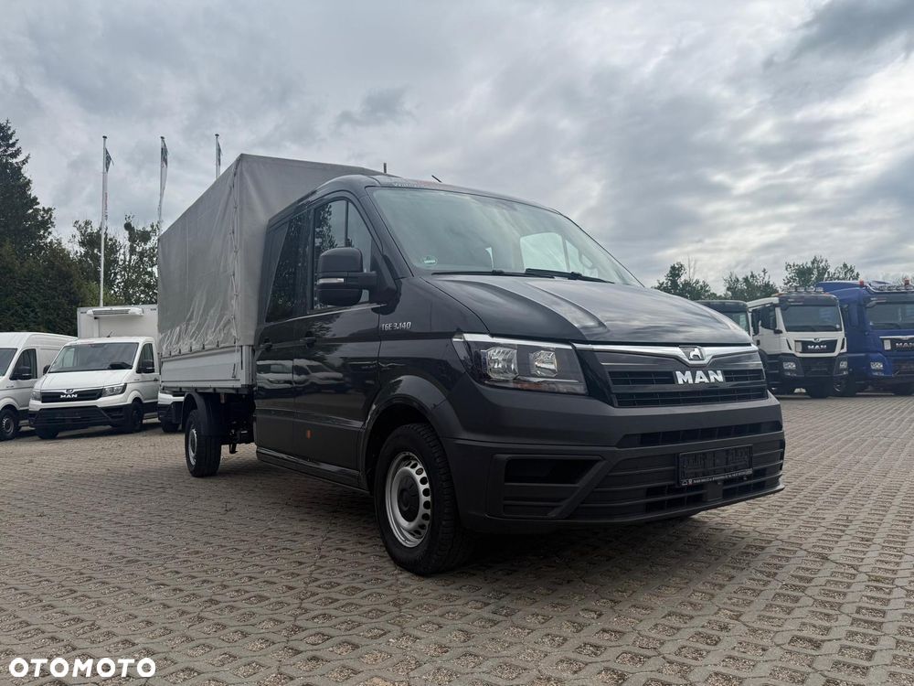 MAN TGE  DOKA 7 0sobowa  +Skrzynia/Plandeka - 12