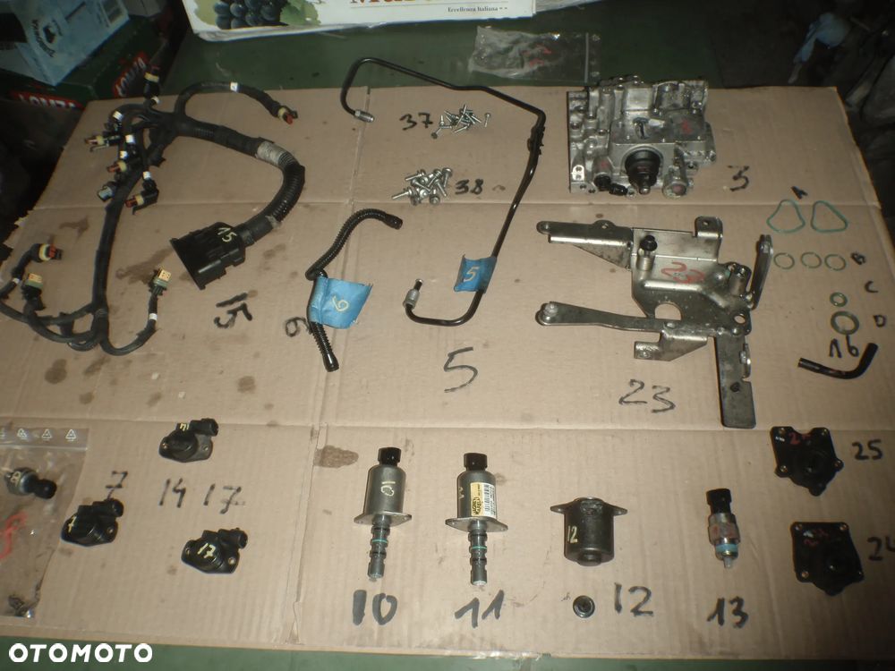 czujnik zawór Selespeed Dualogic Robot Automat Fiat Panda 500 Grande Punto Evo Doblo Qubo Fiorino idea 500 ducato 147 156 stilo croma skrzynia automatyczna - 2