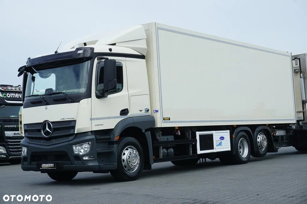 Mercedes-Benz ACTROS / 2540 / ACC / E 6 / ZESTAW PRZEJAZDOWY / CHŁODNIA + WINDA / 38 PALET - 24