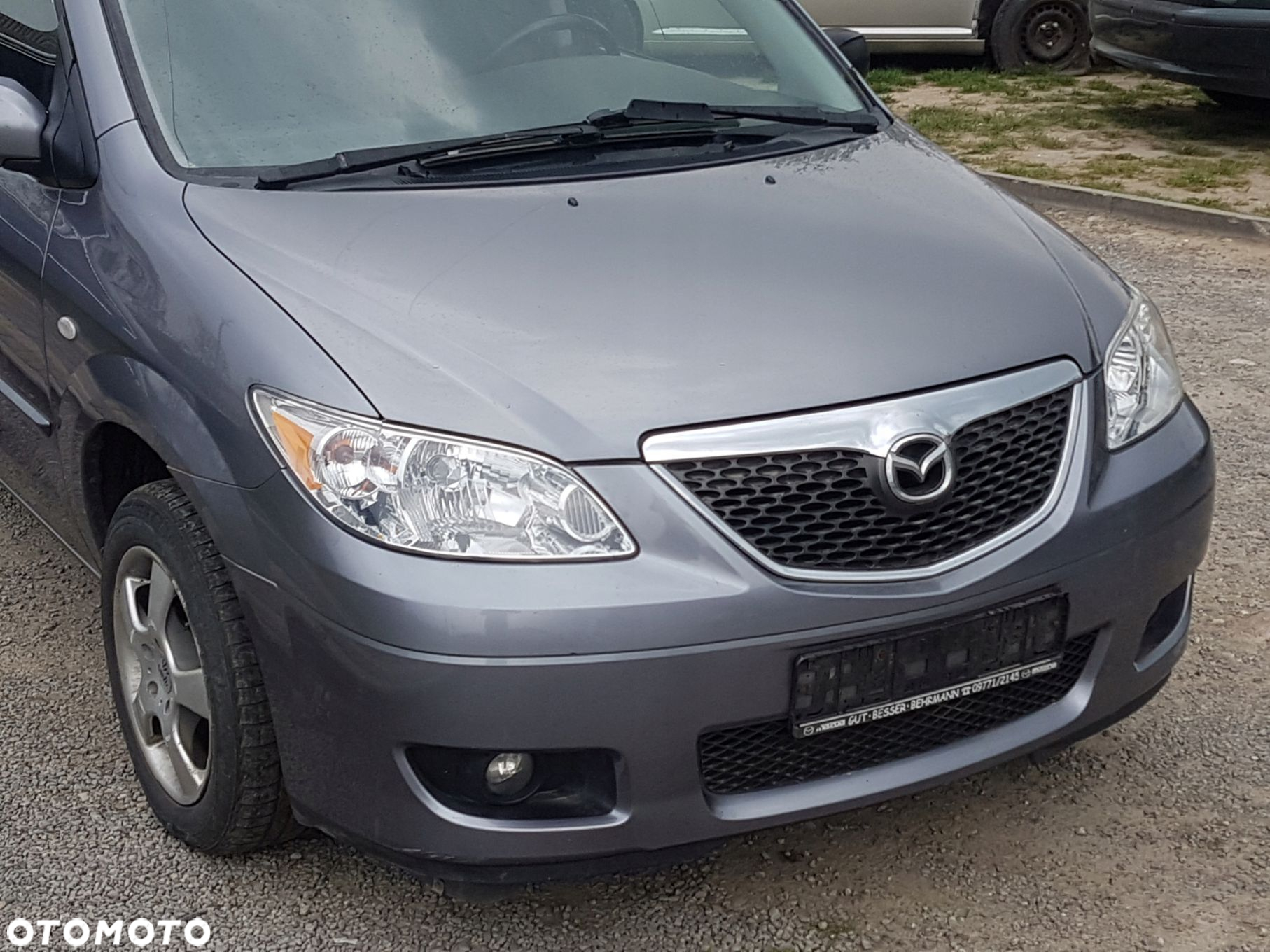 MAZDA MPV II LIFT 04-06 MASKA PRZÓD PRZEDNIA 25G - 4
