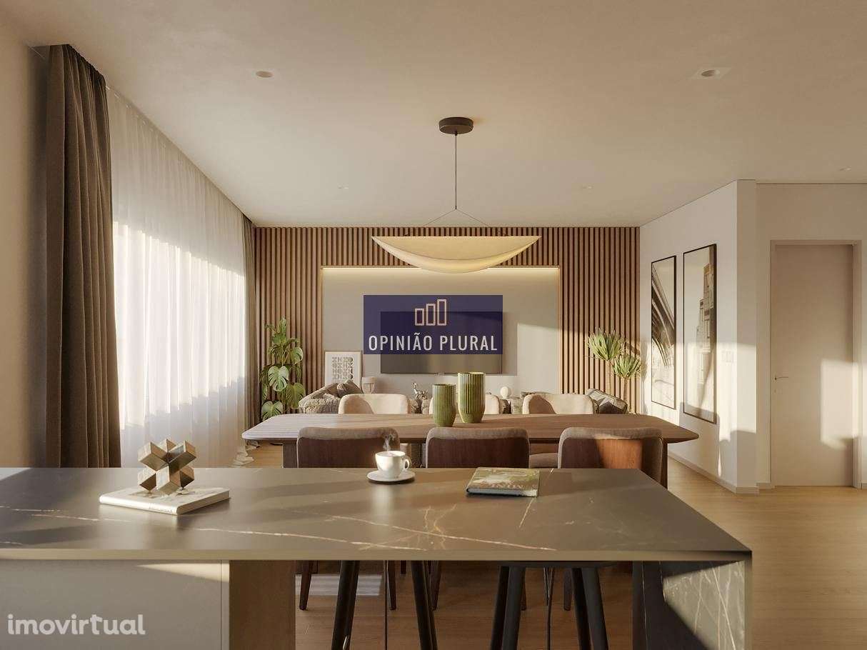 Elegante Apartamento T2 Moderno Novo à Venda em Vilar do Paraíso - Grande imagem: 3/16