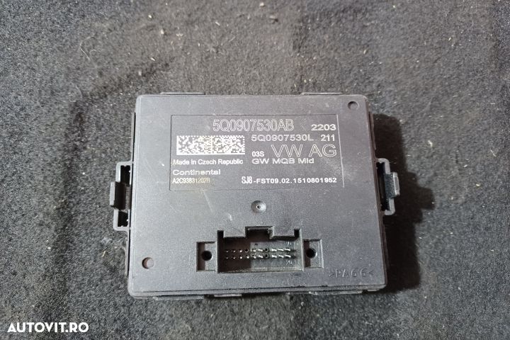 Modul confort 5Q0907530AB 5Q0907530AB Volkswagen VW Golf 7 [2012 - 20 - 3
