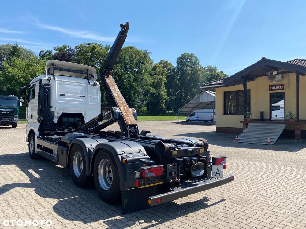 MAN 26.440 TGX hakowiec, 6x2, MEILLER, pilot, 306 t.km. - 4