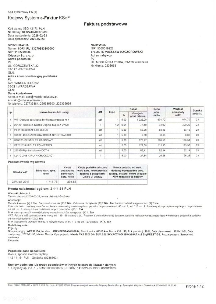 Mazda CX-5 2.0 Skyprestige 2WD - 38