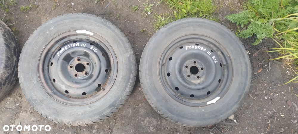 Subaru Forester III 4 koła felga opona 215/65 r16 komplet 5X100 - 2
