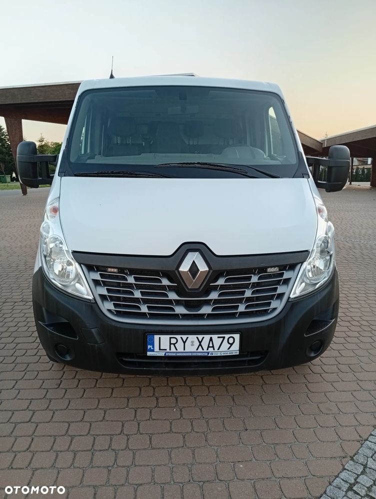 Renault Master !!! DOKA !!! BRYGADÓWKA 7 osobowy KLIMATYZACJA ! DMC 3500 kg ! Sprowadzony Zarejestrowany !!! Nie movano - 2