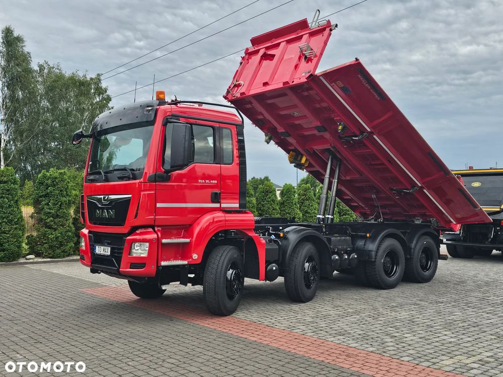 MAN TGS 35.460 WYWROTKA 8X4 MEILLER-KIPPER+HYDROBURTA! - 1