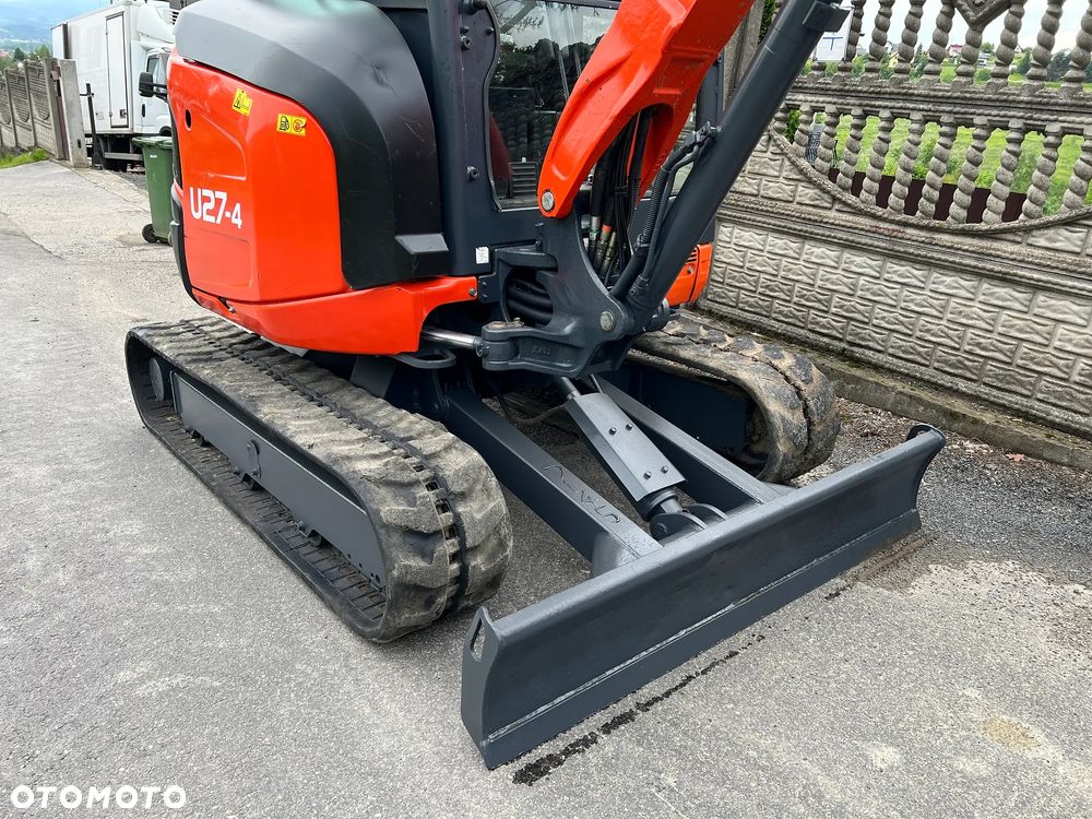 Kubota U27-4 * MiniKoparka Kubota U27 * Zerowy Obrys * 3 Tony * Stan Bardzo Dobry * - 16