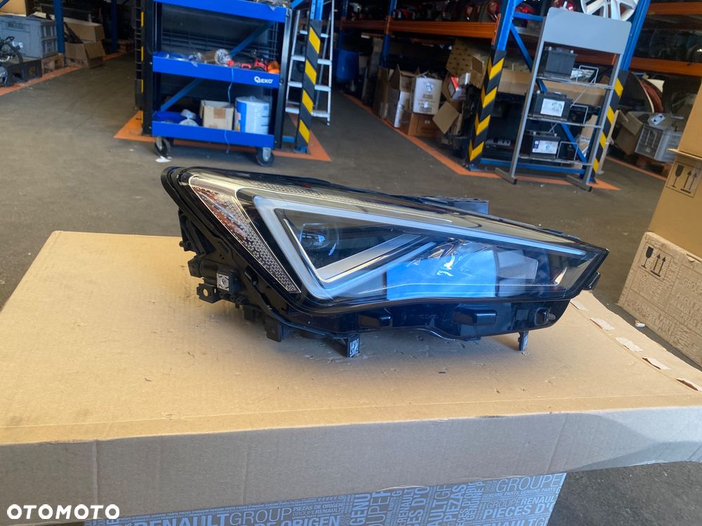 SEAT CUPRA FORMENTOR 5FG Europa ! LAMPA PRZEDNIA PRAWA REFLEKTOR PRZEDNI PRAWY PRZÓD  EUROPA FULL LED LEDOWY  fulled 5FG:941.008.F  5FG941008F Wwa - 4