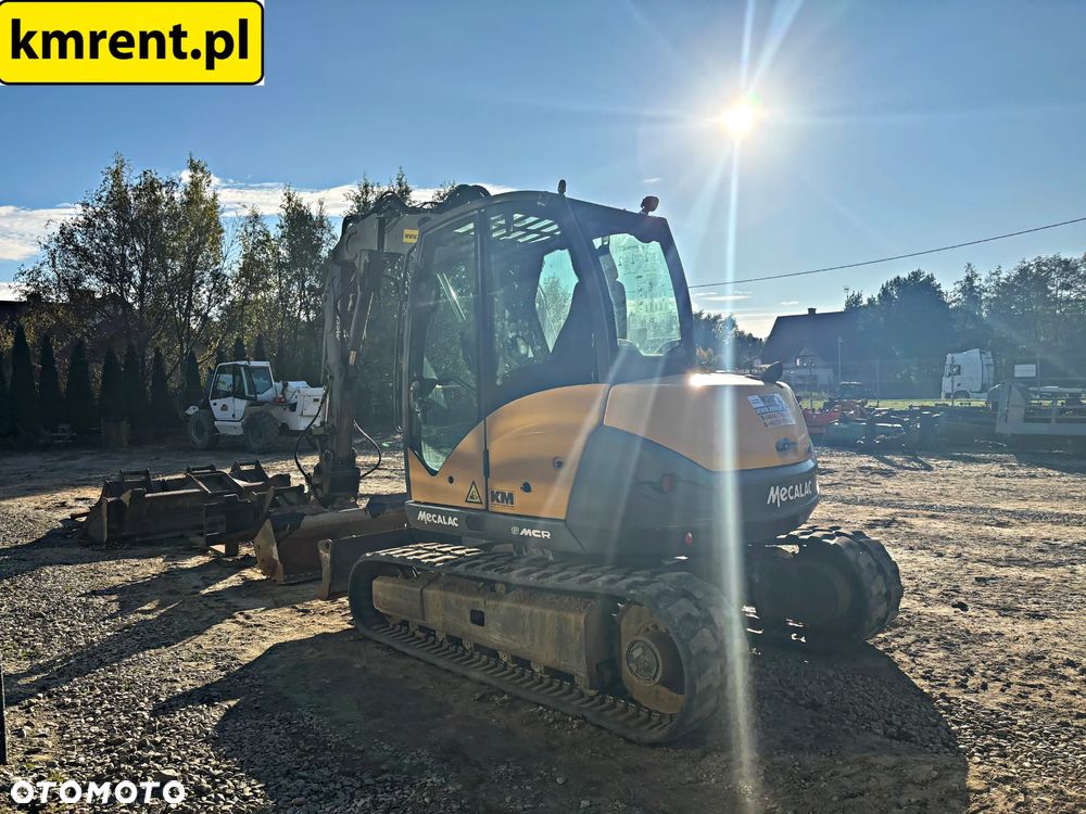 Mecalac 8 MCR MINI-KOPARKA 2016R. | 6 MCR JCB 8055 8080 KUBOTA KX KOMATSU PC88 - 27
