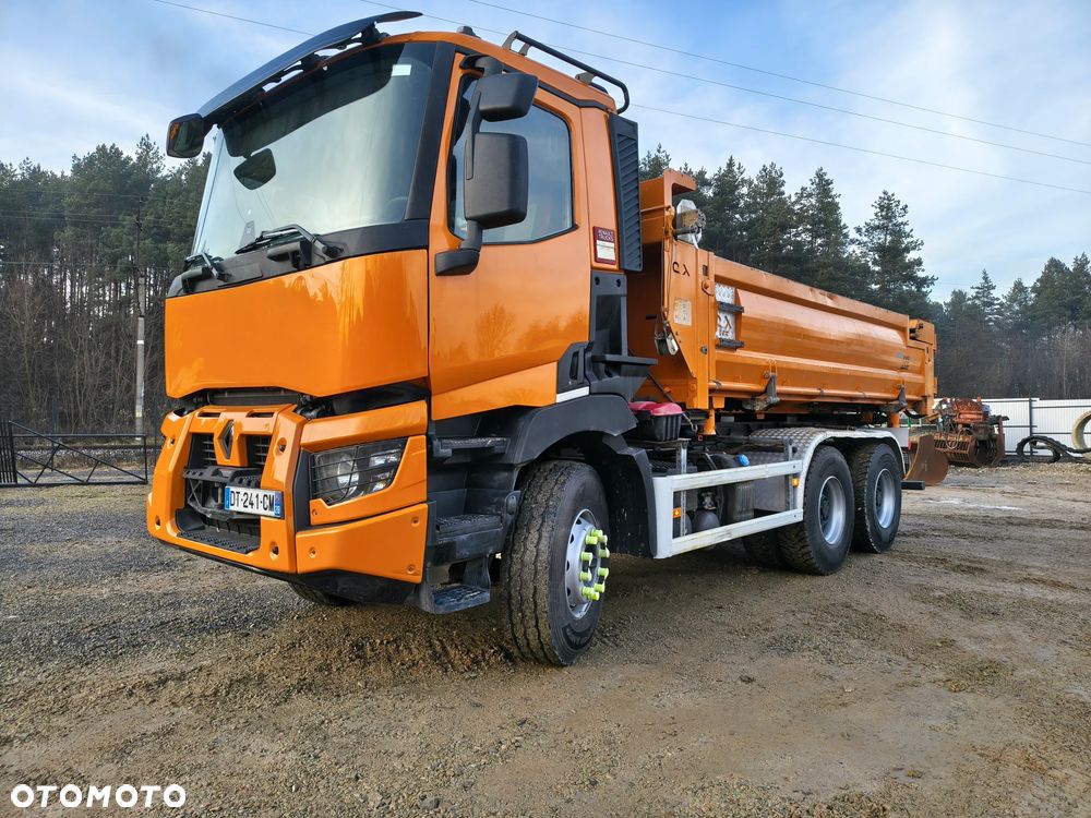 Renault C460 Wywrotka 6x4 hydroburta - 1