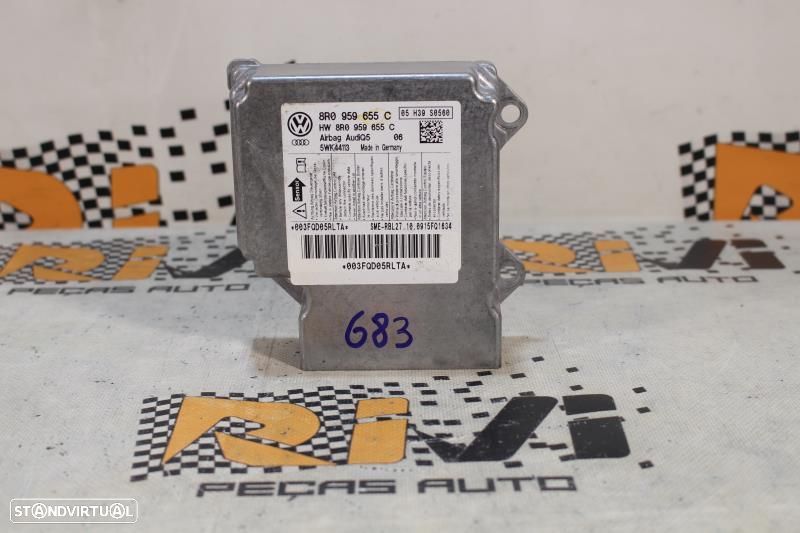 Centralina De Airbags Audi Q5 (8Rb)  8R0959655c / 5Wk44113 / 8R0 959 6 - 1