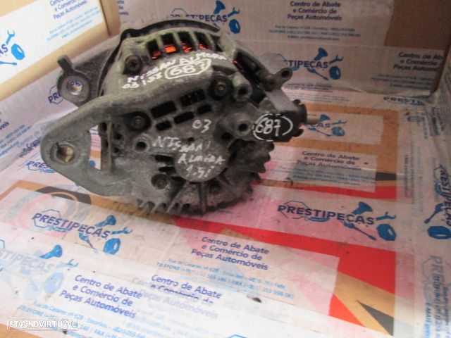 Alternador LR180762 23100BU010 NISSAN ALMERA 2003 1.5 I NISSAN  ALMERA 2 FASE 1 2000 1.8I 115CV 5P CINZA HITACHI AUTOMOTIVE PRODUCTS EUROPE LTD 12V 80A - 2