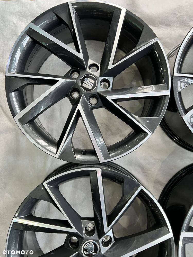 NOWE Felgi Aluminiowe SKODA OCTAVIA SUPERB KAROQ KODIAQ VOLKSWAGEN SEAT 19" - 5