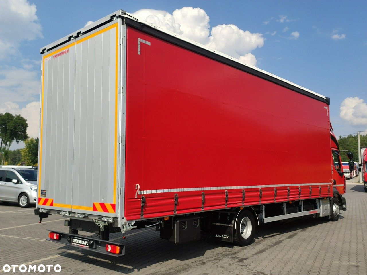 Renault D12.240 E6 Firana Tył Drzwi  Dach Zsuwany Długa 830cm - 14