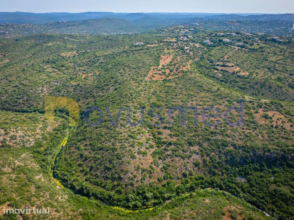 Terreno Rústico com 4.080 m² e Vista Desafogada no Malhão, Paderne - Grande imagem: 4/11