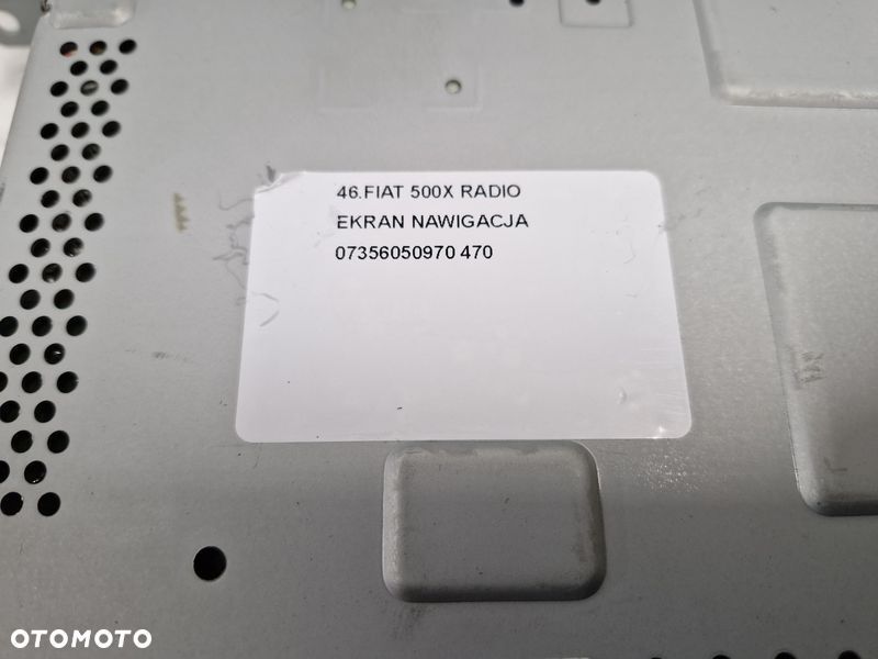 FIAT 500X RADIO EKRAN NAWIGACJA 07356050970 - 10