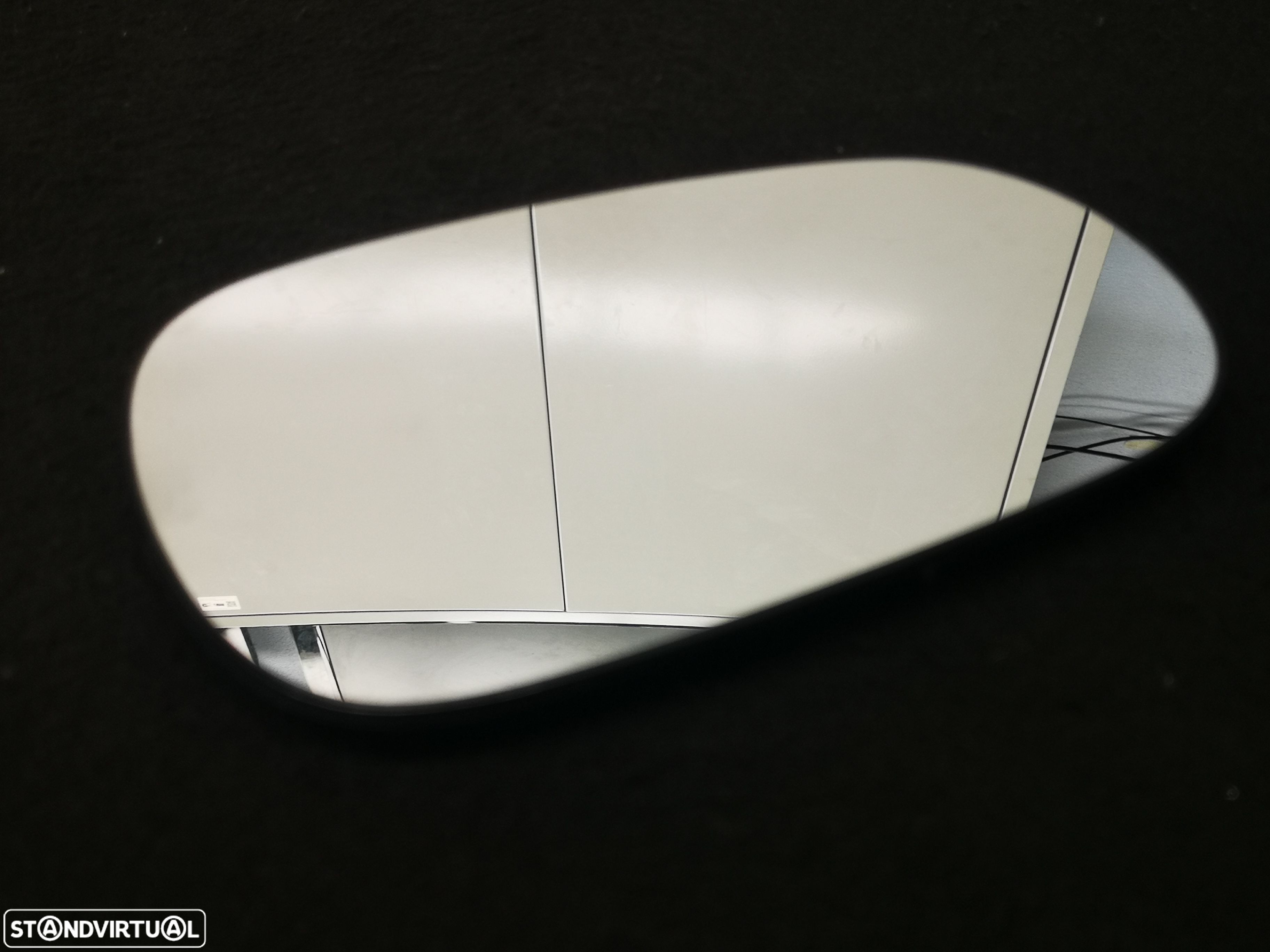 Vidro do espelho retrovisor esquerdo originais Renault modus 2004+ - 1