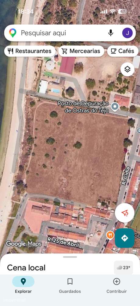 Terreno urbano para lotear no Rosário com vista rio. - Grande imagem: 2/5
