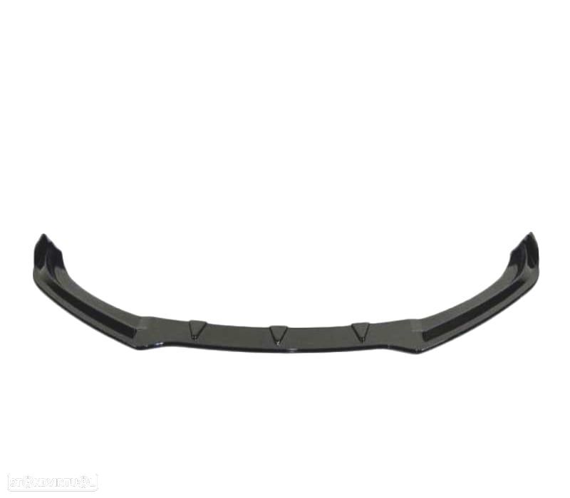 SPOILER LIP FRONTAL VW SCIROCCO R20 08-13 PRETO BRILHANTE - 3