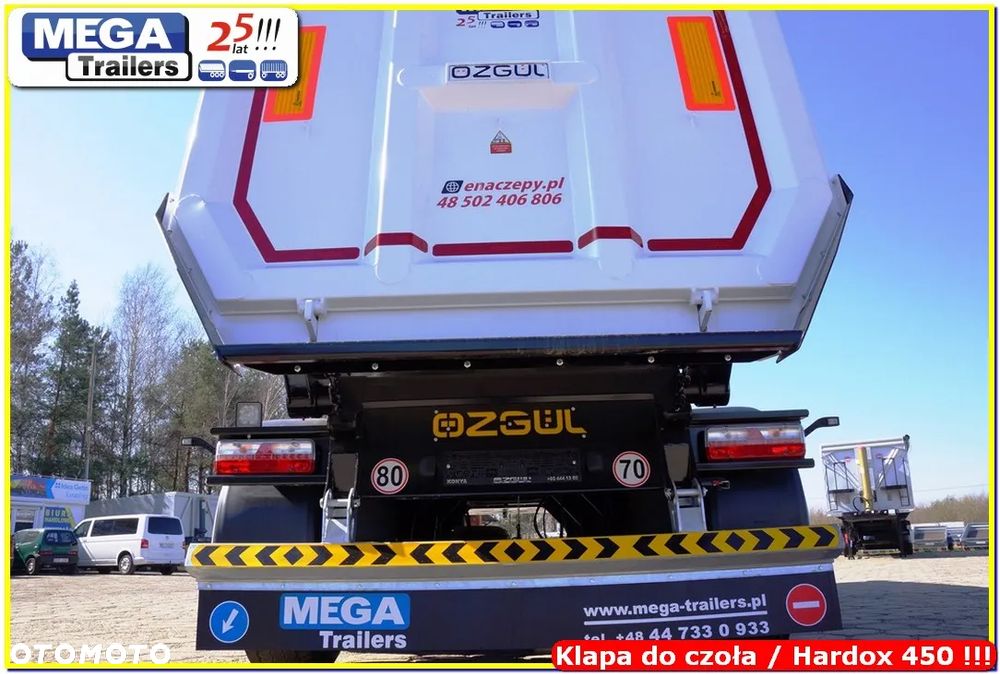 Mega 35 m³ Half-pipe do gruzu HARDOX / 500 Super Strong !!! - 35