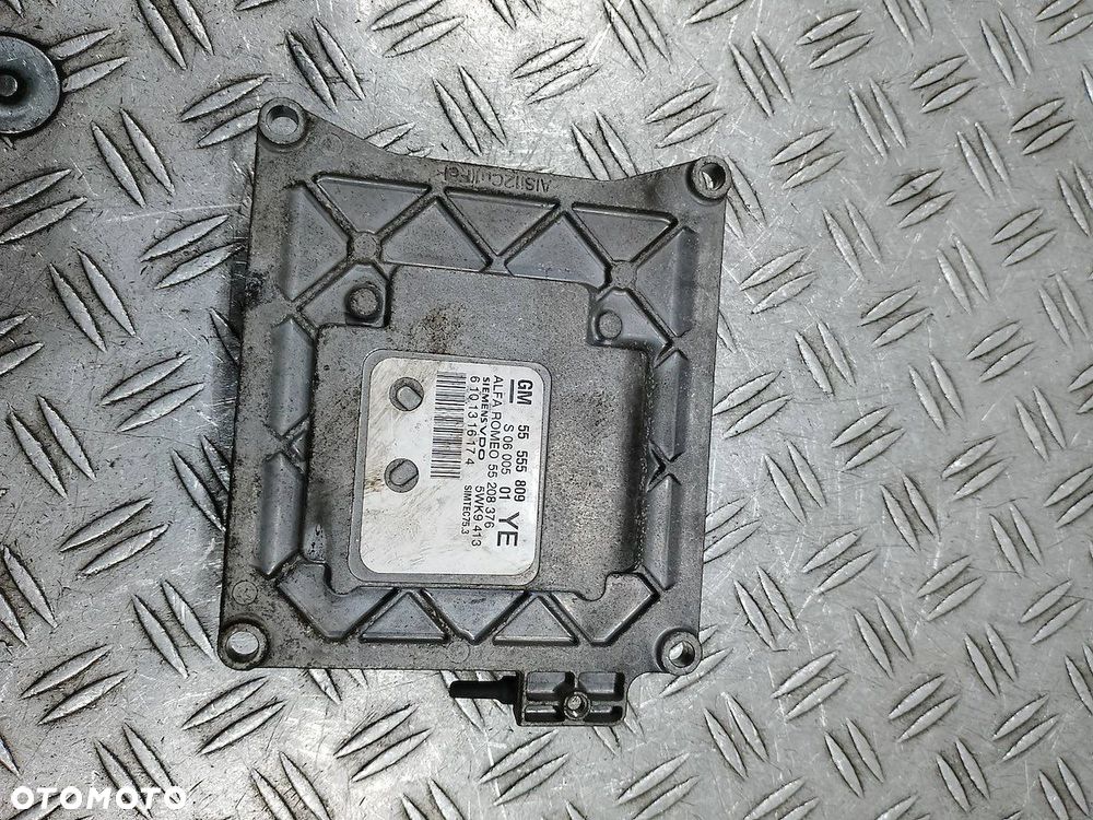 KOMPUTER, STEROWNIK ALFA ROMEO 159 55555809 6101316174 S0600501 YE 1.8 16V - 1