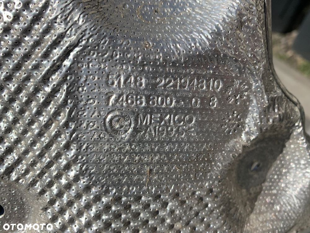 OSŁONY TERMICZNE PODWOZIA BMW X5 G05 X6 G06 KOMPLET - 5