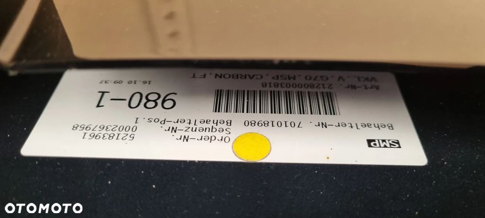 BMW 7 i7 G70 M-PAKIET 2022- zderzak przód oryginał MB136 - 15