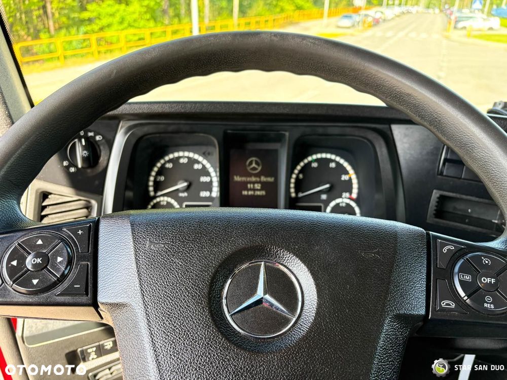 Mercedes-Benz AROCS 3345 6x6 HMF 3220 K hds Żuraw wywrotka - 13