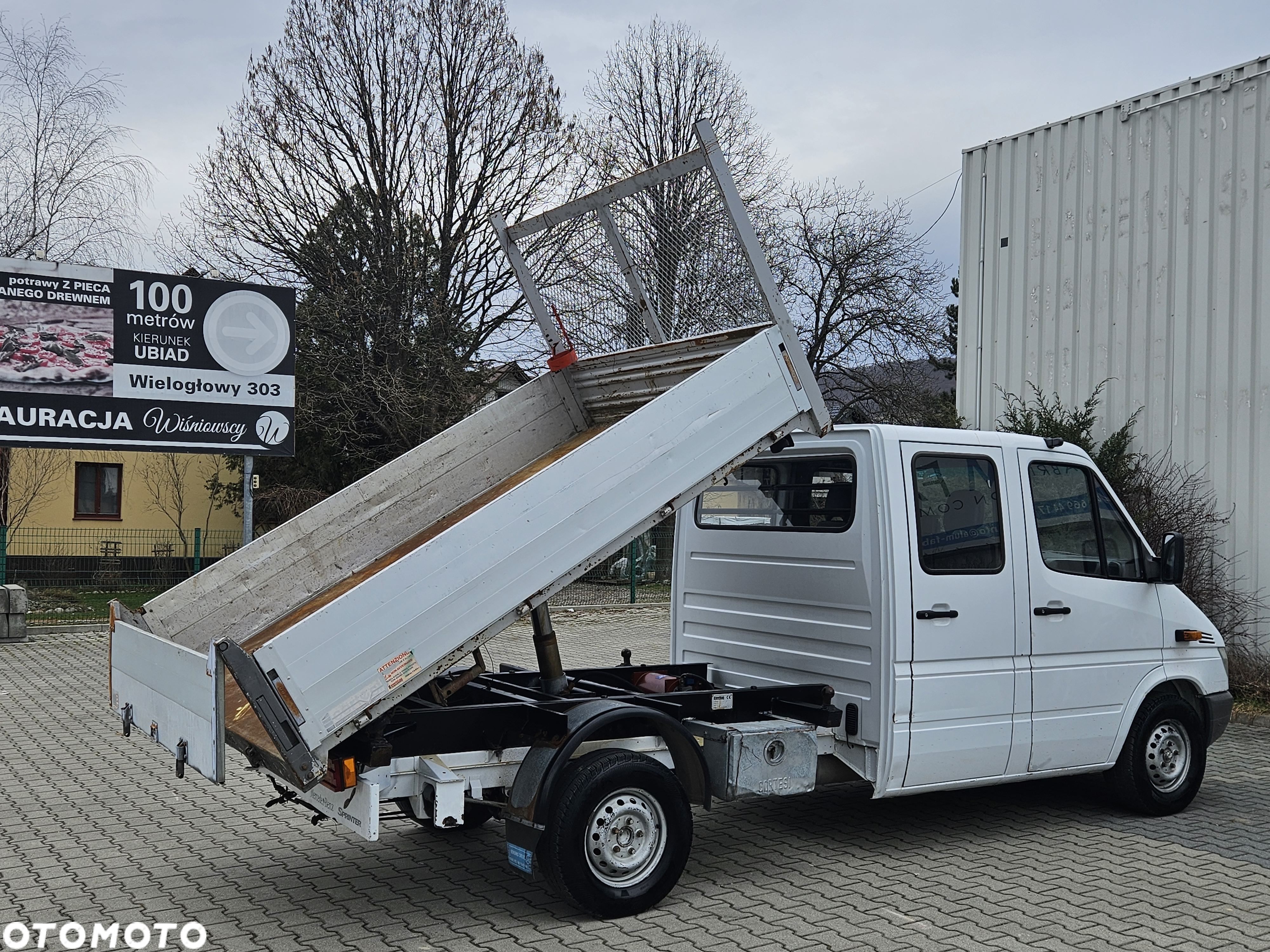 Mercedes-Benz Sprinter 313 CDI Doka/Dubel Kabina Wywrotka/Kiper 3-Str ! Oryginał ! - 5