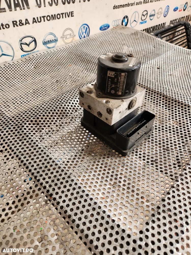 Modul Pompa Unitate ABS Skoda Octavia 2 Vw Touran Golf Jetta Caddy Seat Leon Altea Audi Cod 1KK - D - 4