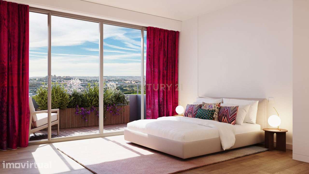 Penthouse T2 no Empreendimento Smooth Restelo - Grande imagem: 3/33